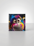 Colour Splash Mischief Monkey Magnet