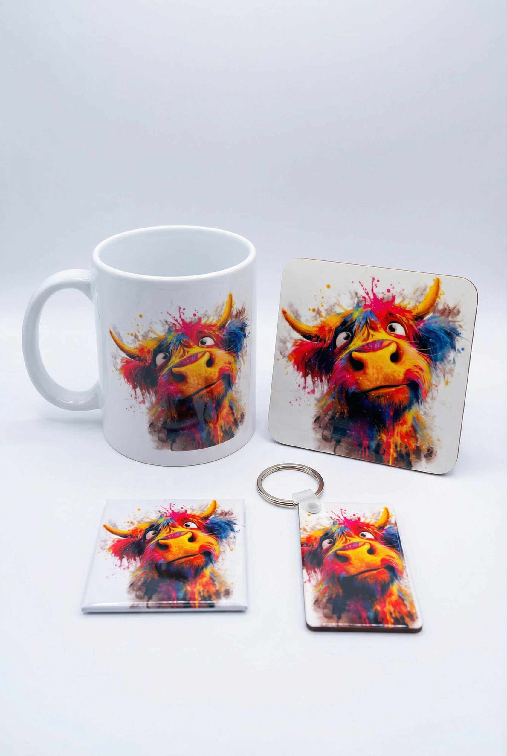 The Crafty Highland Cow Set