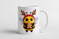 Christmas Bumblebee Mug