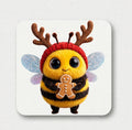Christmas Bumblebee Coaster