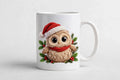 Chonky Christmas Owl Mug