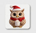 Christmas Owl Coaster